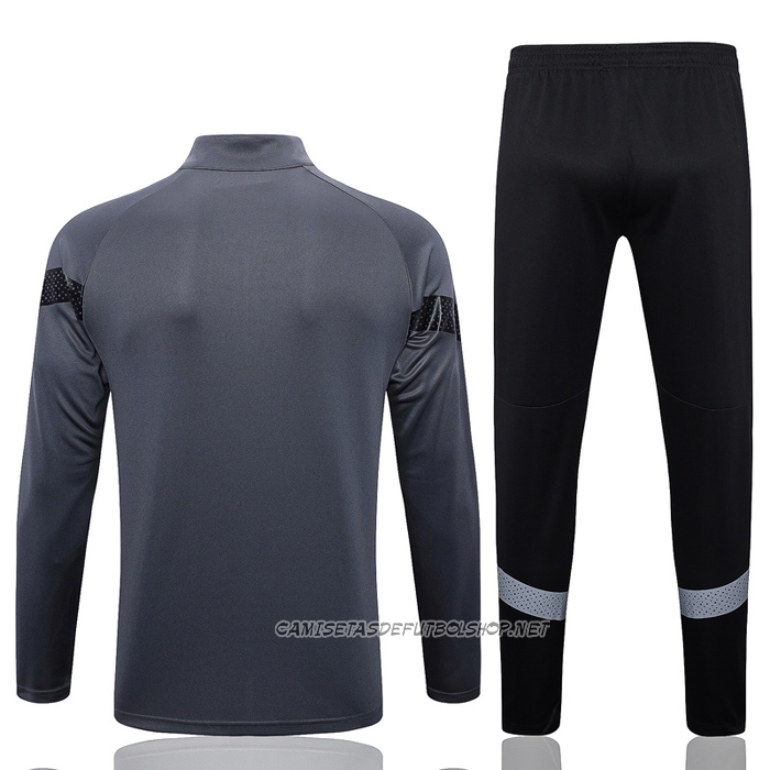 Chandal de Sudadera del Borussia Dortmund 22-23 Gris